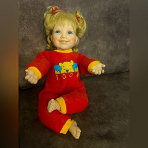 Disney “Winnie the Pooh” porcelain doll